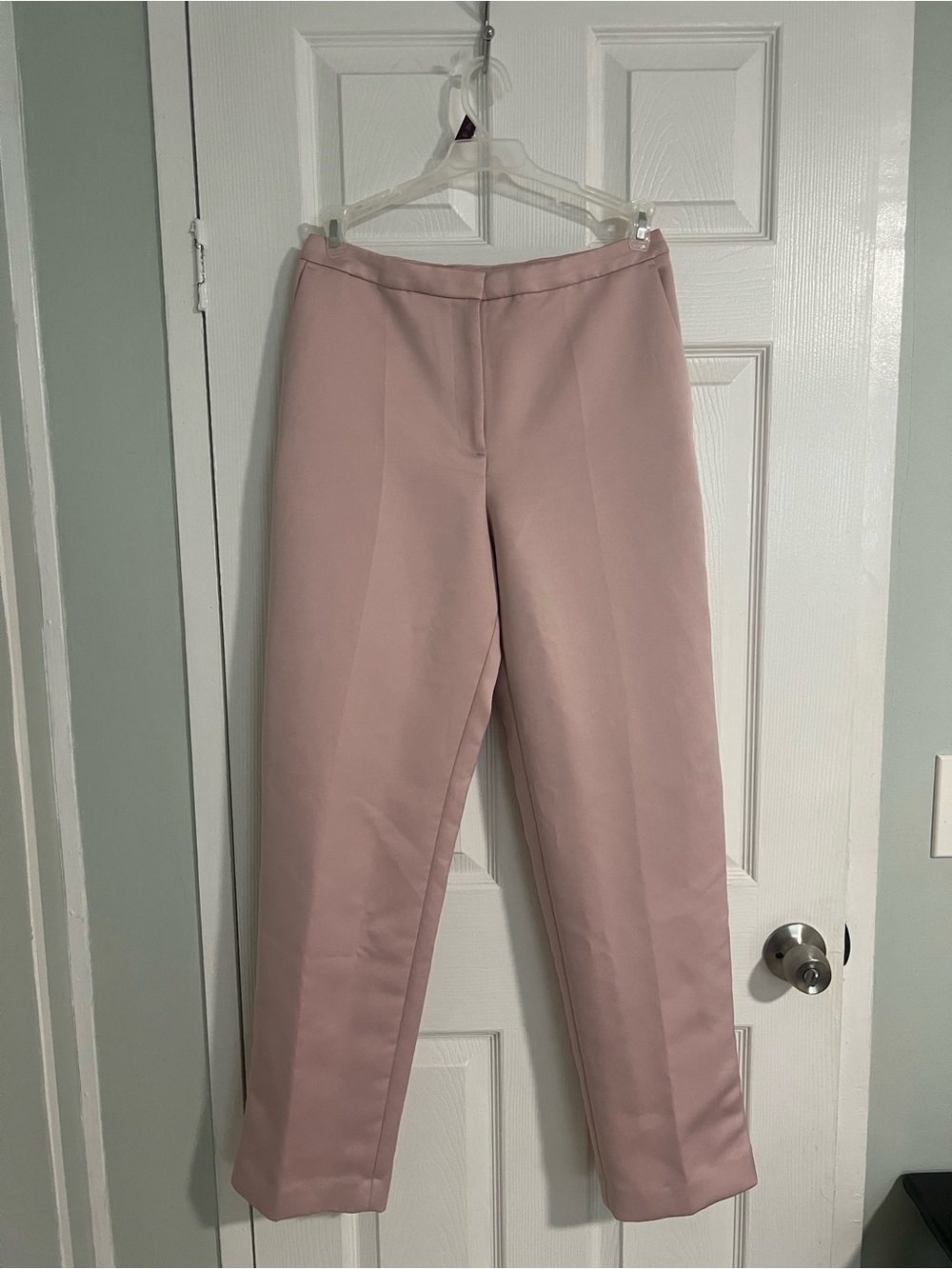 H&M Soft Pink Straight-Leg Women's Pants